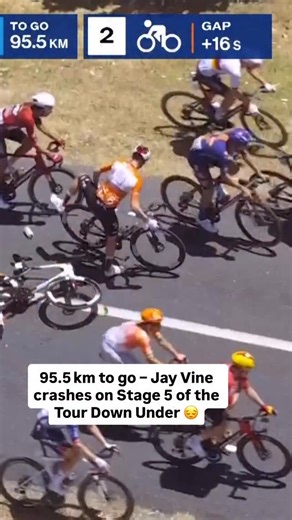 Nothing was going to stop Jay Vine 😮‍💨 Jay Vine won the overall classification at the Tour Down Under despite suffering a fractured wrist on Stage 5, UAE Team Emirates-XRG revealed in a statement. “After the race, Jay reported pain in his wrist from his crash during the final stage. After medical review, it was found that he sustained a significant left wrist scaphoid fracture, and underwent successful surgery on Tuesday morning. He will be withdrawn from competition for post-op recovery and r