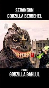 Godzilla Berbehel Gagal Melawan Ultraman #alurceritafilm #shorts