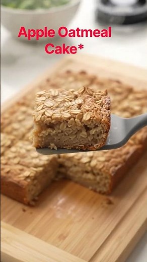 Apple Oatmeal Cake*
