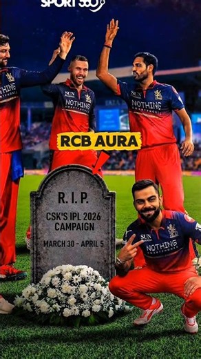 🚨Rcb Aura Against Csk🥶🗿||#shorts#ipl#rcb