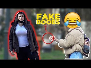 🔥Boy with Breasts Prank 😲 -AWESOME REACTIONS 😲🔥