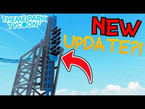 Theme PArk Tycoon 2 Just Got TILT TRACKS?! | Theme PArk Tycoon 2 Update