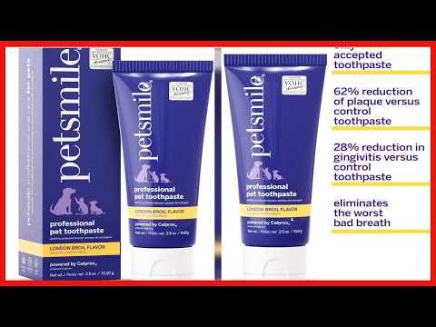 Petsmile VOHC Accepted Pet Toothpaste: Fresh Breath for Cats and Dogs