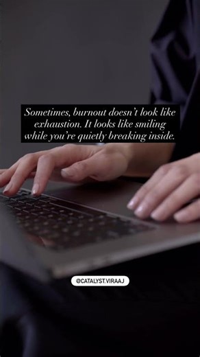 What’s your first step when you feel burnout creeping in? #burnout #mentalhealth #mindset