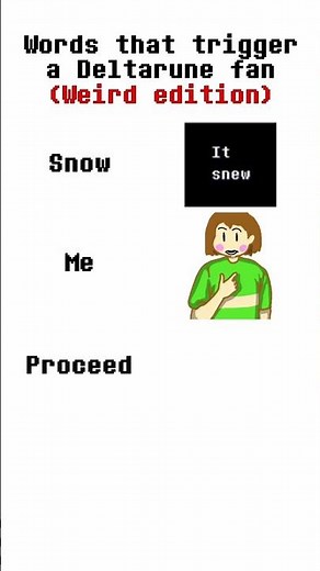 How to trigger a deltarune fan weird route