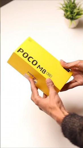 POCO M8 Flipkart Unit Unboxing 🔥