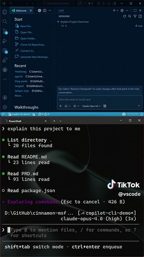 Accede a Copilot CLI desde VS Code automáticamente