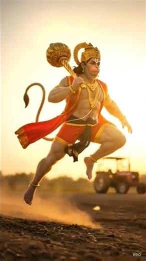 Bajrang Bali Epic Leap | AI Cinematic 🔥