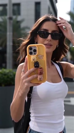 Cute Cartoon iPhone Case with 3D Details 😍 So Fun to Hold!