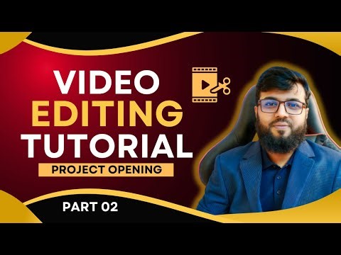 Video Editing - 02 - How to open a project on premiere pro