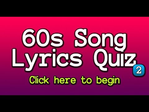 Test Your 60s Music Knowledge: Can You Guess These Iconic Hits?