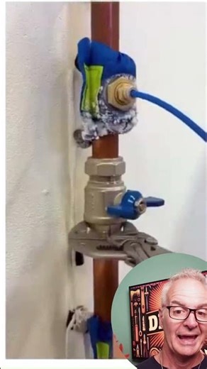 You’re Not Supposed to Do This… Right? #handyman #plumbing #construction #diy
