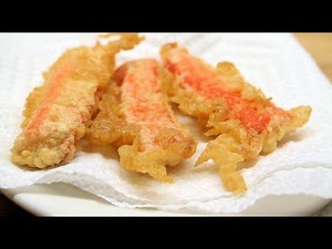 How To Make Tempura Crab Sticks