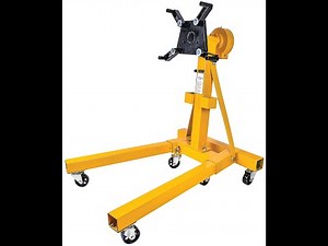 JEGS Folding Engine Stand with Geared Rotating Head 1500 lb Capacity 555-80102