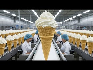 Inside Massive Ice Cream Factories | Full Manufacturing & Production Process