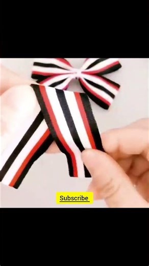easy diy bowtie #youtubeshorts #viralvideo #sewing