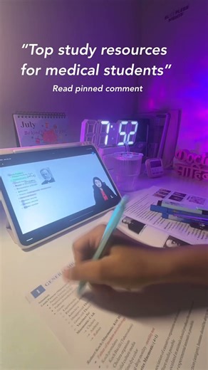 Top study resources for medstudents 🔥 #medstudents #studytips #anki #aesthetic #study #doctor
