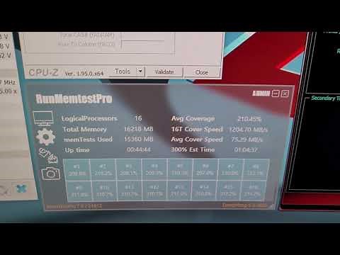 Testing HCI Memtest Pro 7.0 (11900K + 5000 CL17 )