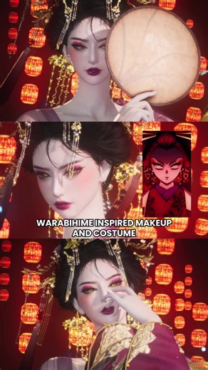 Warabihime Inspired Makeup and Costume Tutorial