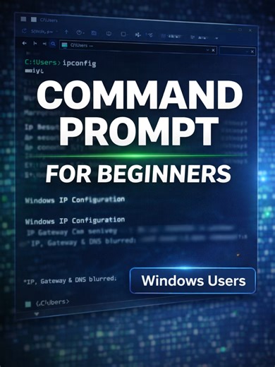 Most Windows users never learn this 👀 Save this. Follow TechNTips. #TechNTips #PC #learnontiktok #TechTips #PCBasics #CommandPrompt #WindowsTips #Windows11
