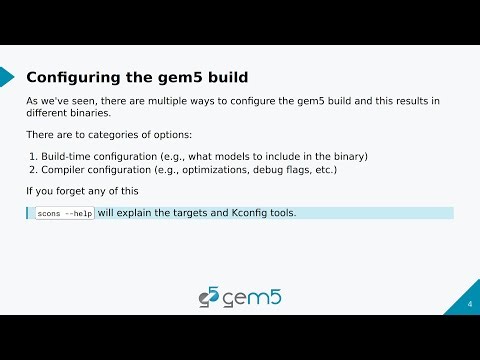 gem5 bootcamp 2024: Developing SimObjects in gem5 part 1