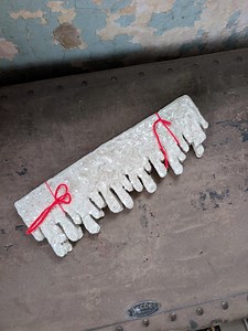 Vintage Bethany Lowe Deck the Halls Paper Mache Icicles - Etsy