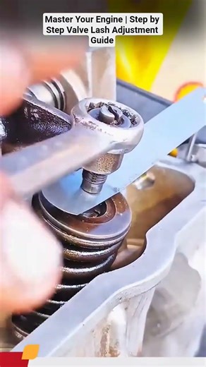 Master Your Engine | Step by Step Valve Lash Adjustment Guide #shorts #mechanic