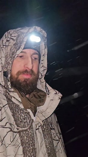 John on Instagram: "Camping out in my cardboard box shelter in a snow storm #camping #outdoors #snow #wintercamping #reels"