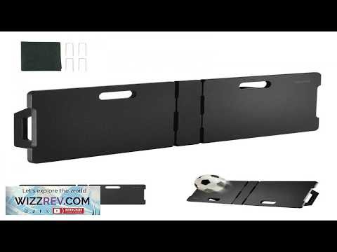 VEVOR Soccer Rebounder Board 45" x 13" 90 & 60 Degrees