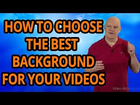 Video background - How to choose the right video backdrop to improve your videos