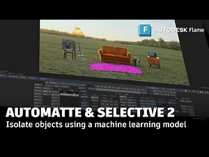 ML AutoMatte and Improved Selective Workflow Part 2 - Flame 2026.2