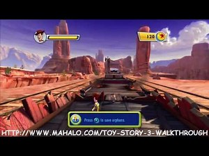 Toy Story 3 Walkthrough - Train Rescue
