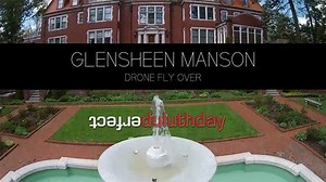 Glensheen Mansion from the air