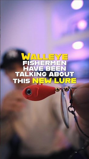 🔥 A new Jigging Lure for Fall WALLEYES. #shorts #fishing #walleyefishing