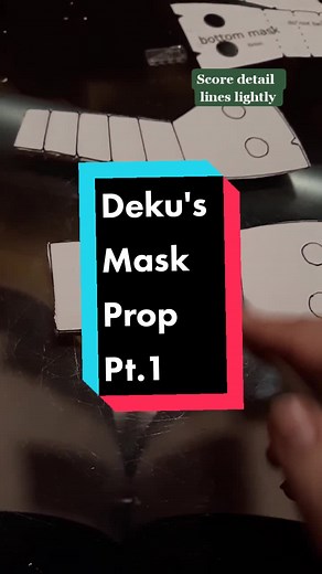Deku's Mask Prop Making Tutorial