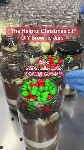 Behind the Scenes of DIY Chocolate Brownie Jars