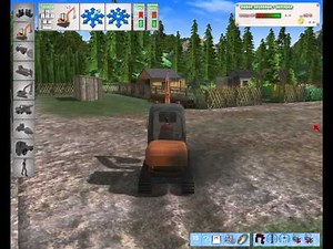 Let's Play Bagger-Simulator 2011 Demo [HD] [BLIND] - #02 Wir stürmen das Gartenhaus