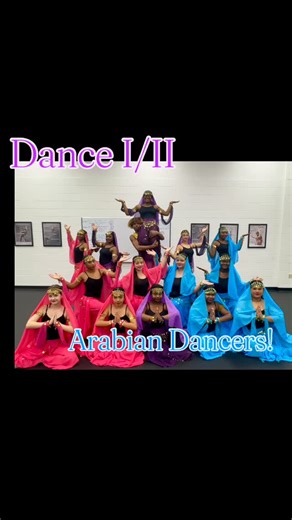 HSSD 7-12 Dance on Instagram: "Dance I/II are ready to captivate you with their mysterious Arabian dance in the Hot Cocoa Nutty Nutcracker! Get your tickets today for this year's original twist to a holiday favorite, featuring over 200 students! 💂🏾‍♀️🎄❄️💛 #hssd #hssddancefamily #nuttynutcracker"