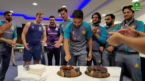 5.3M views · 469K reactions | Pakistan team celebrate birthday of Haris Rauf with Scotland cricket team!  | Pakistan Cricket Team | Facebook