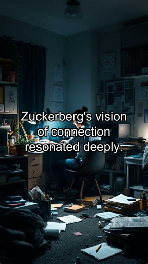 How Facebook Started in a College Dorm Room #shorts #viral #trending #interestingfacts
