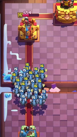 Poor guy ☠️ #clashroyale | clash royale