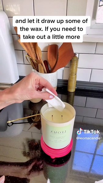 How to Fix a Drowning Candle Wick