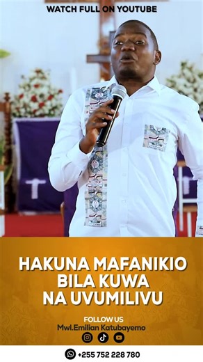 Mwl Emilian Katubayemo on Instagram: "Waebrania 6:12 ili msiwe wavivu, bali mkawe wafuasi wa hao wazirithio ahadi kwa imani na uvumilivu. Jifunze kuamini kwamba Mungu bado anakuwazia mema hata katikati ya magumu na ukishaamini subiri Kwasababu hata wazee wetu wa imani walizirithi ahadi kwa imani na uvumilivu Usichoke kuamini na wala usichoke kusubiri. Leo ninakuombea Mungu akupe tunda la uvumilivu"