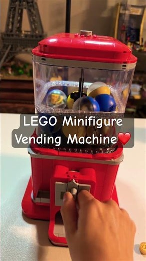 LEGO Minifigure Vending Machine ❤️