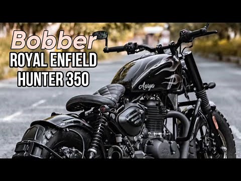 ROYAL ENFIELD HUNTER 350 Custom “Bobber” by Neev Motorcycles