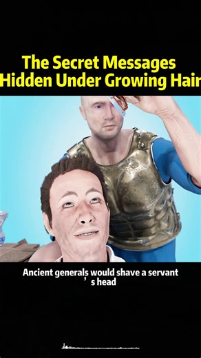The Secret Messages Hidden Under Growing Hair#knowledge #science #fyp #tiktok #foryou