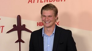 Austin Aaron "The Flight Attendant" Season 2 Premiere Red Carpet