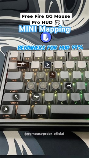 GG Mouse Pro Best-Key-Mapping#gaming#ffshorts #typing #pubgmobile #trader