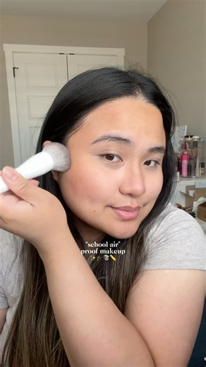 Back to school makeup tutorial 🎓 #makeup #makeuptutorial #makeuplook #backtoschool #everydaymakeup