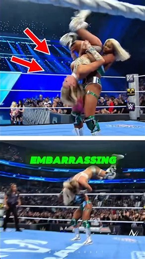 Did You Catch This EMBARRASSING BOTCH From Charlotte Flair? 🤔